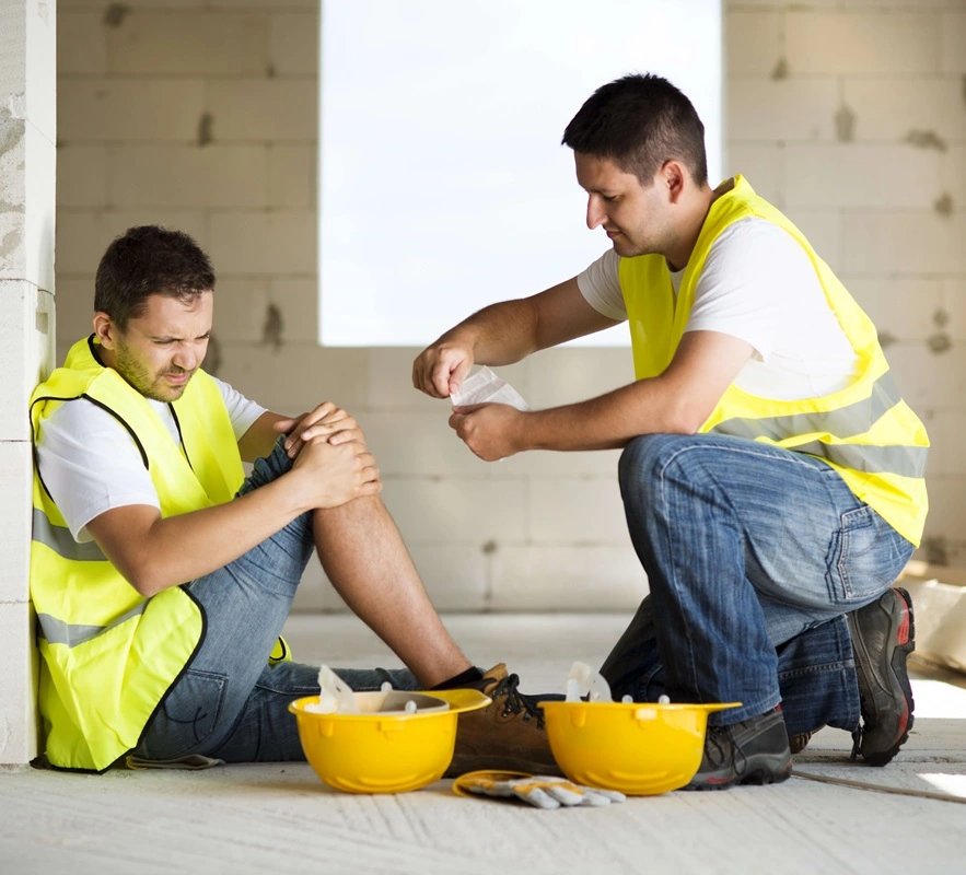 Injured Construction Worker