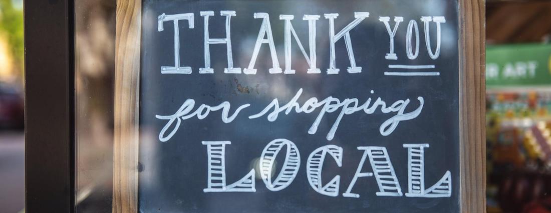 Thank You For Shopping Local