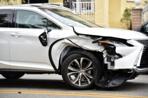 hit and run car accident damage
