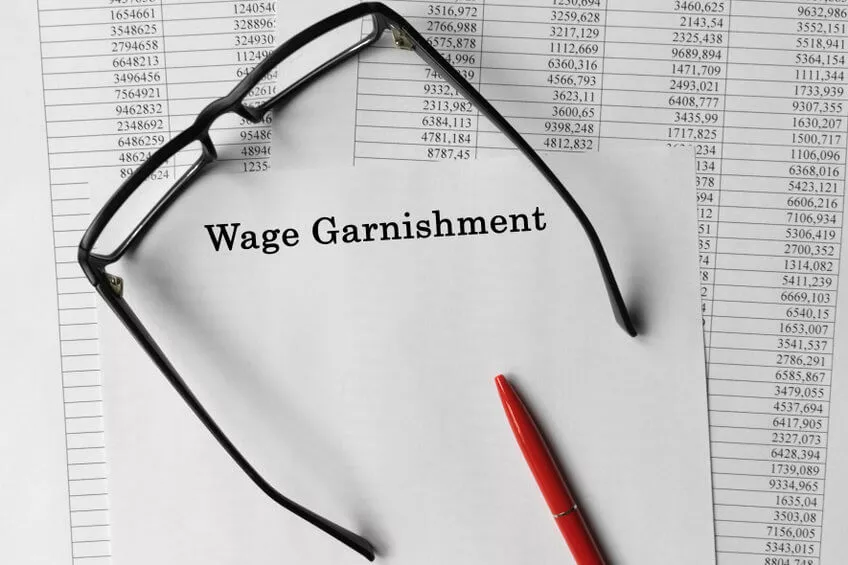 Wage garnishment