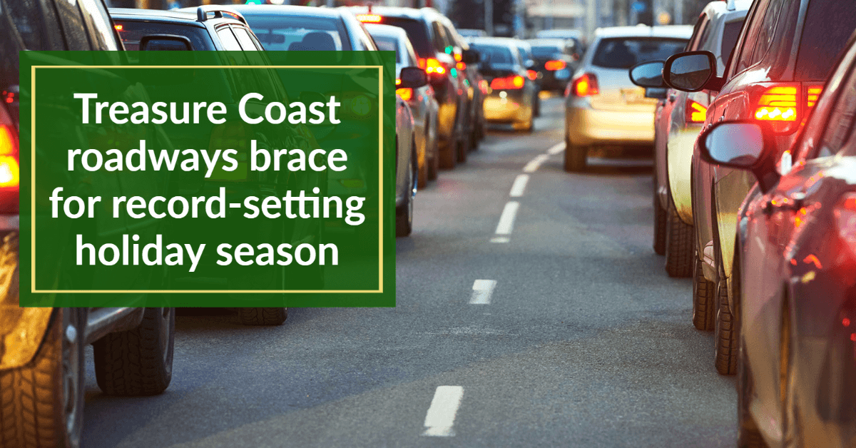 Treasure Coast roadways brace for record-setting holiday season