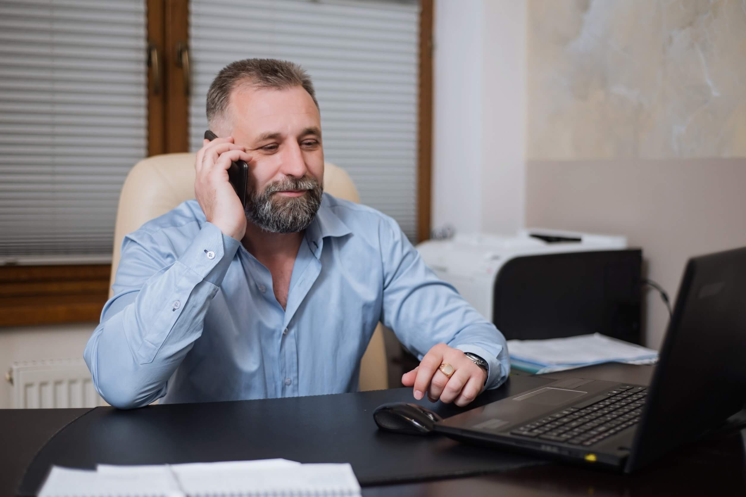 man reviewing his chapter 13 bankruptcy options